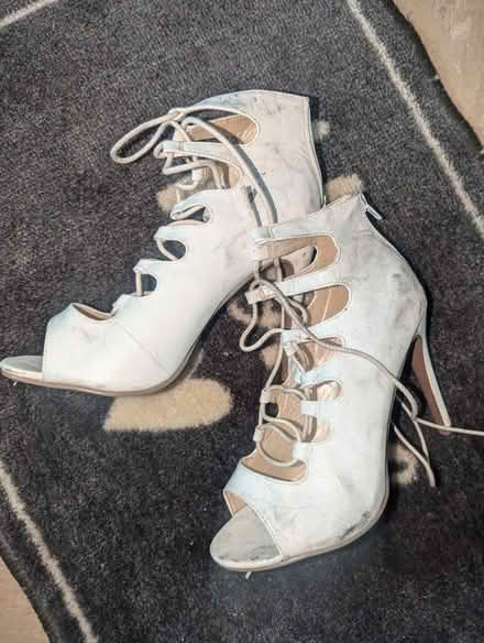 Photo of free Women's white heels (SE5) #1