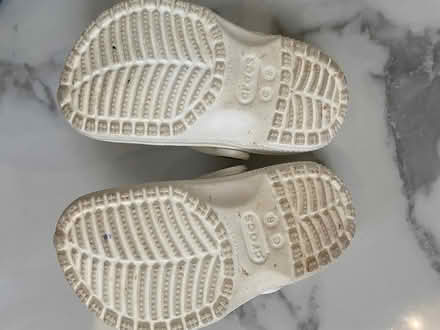 Photo of free Crocs white toddler size C6 (Croydon) #3