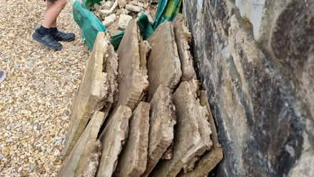Photo of free Large paving slabs (Bathampton) #3