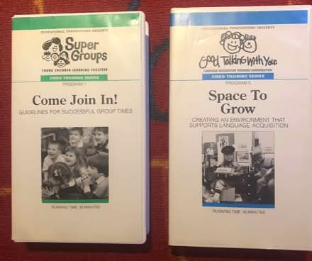 Photo of free 2 excellent ECE VHS training videos (Westboro) #1