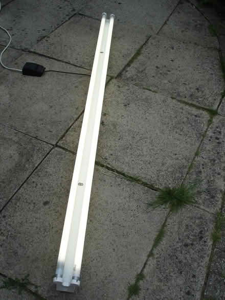 Photo of free Six foot Flourescent lamp two tubes (NR Farnham) #1