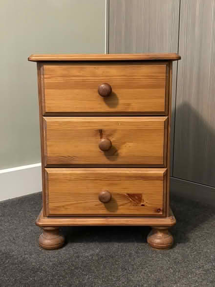 Photo of free Pine bedside cabinet (Penrith CA11) #1