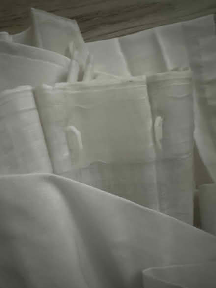 Photo of free 3 long cotton blend curtains (W11) #2