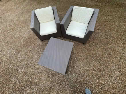 Photo of free Garden chairs + ladder chair (Warlingham) #1