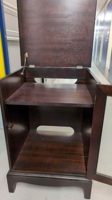 Photo of free Small dark wood HI-FI unit (Parr WA9) #1