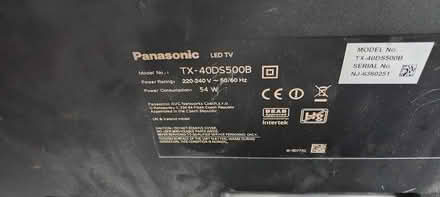 Photo of free 40 inch Panasonic TV (NW10) #2