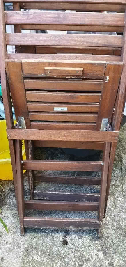 Photo of free 4 Garden chairs (Cabinteely) #1