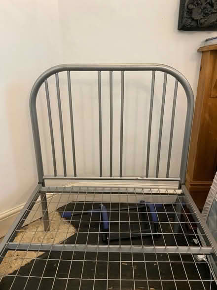 Photo of free Single bed frame with matress (Alderley Edge) #1