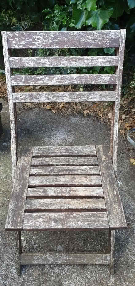 Photo of free 4 Garden chairs (Cabinteely) #2