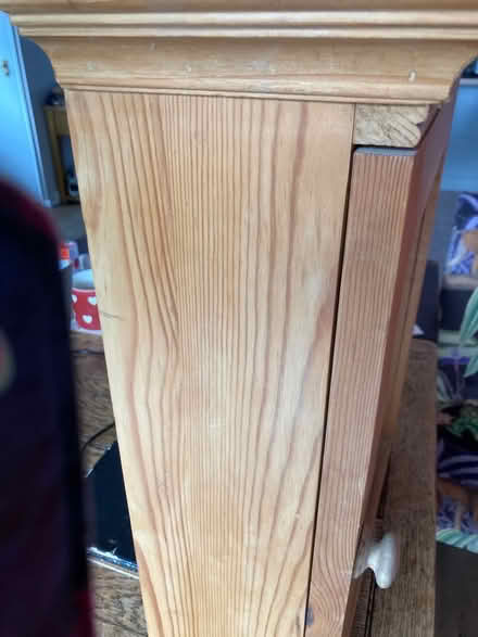 Photo of free Bathroom cabinet- pine (RUshden NN10) #3
