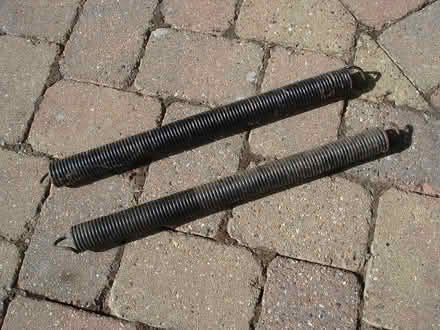 Photo of free 2 Large Strong Springs Garage Door? (NR Farnham) #1