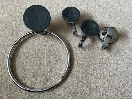 Photo of free Suction cup hooks & towel ring (Cookham SL6) #2