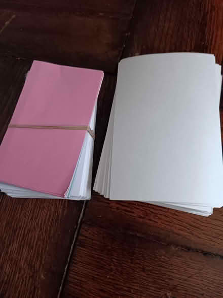Photo of free Index cards (Columbia Heights) #1