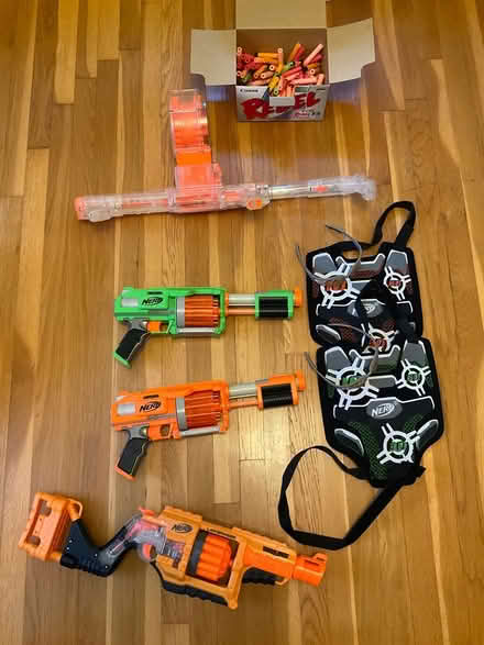 Photo of free Nerf blasters, etc (North Billerica) #1