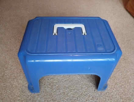 Photo of free Child's step stool - plastic w/handle (Penrith CA11) #1