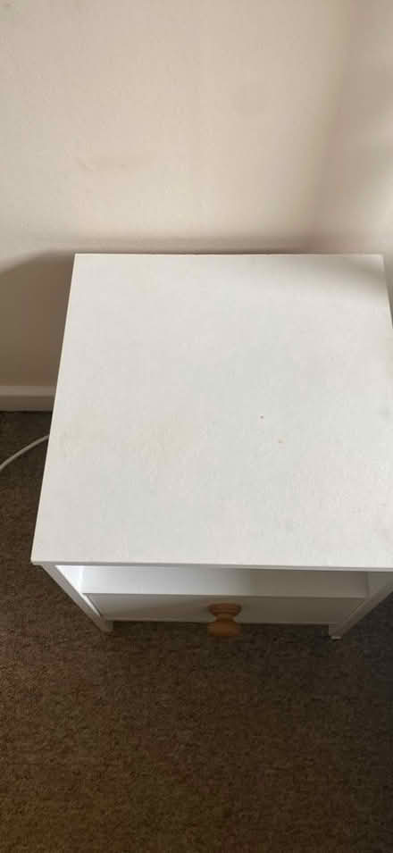 Photo of free White Bedside unit (PO19, Chichester) #2