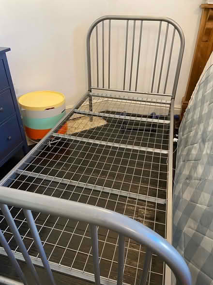 Photo of free Single bed frame with matress (Alderley Edge) #3