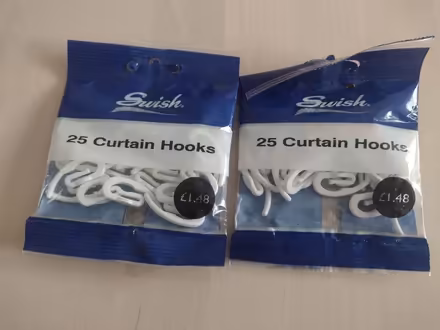 Photo of free Curtain hooks (Llanishen CF14) #1