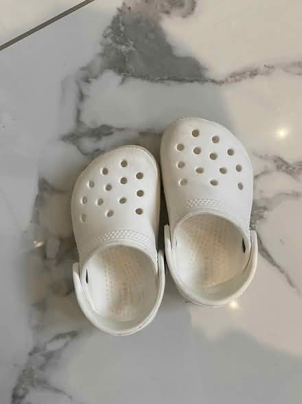 Photo of free Crocs white toddler size C6 (Croydon) #4