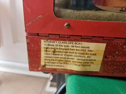 Photo of free Vintage Radio Control lifeboat (Warwick CV34) #2
