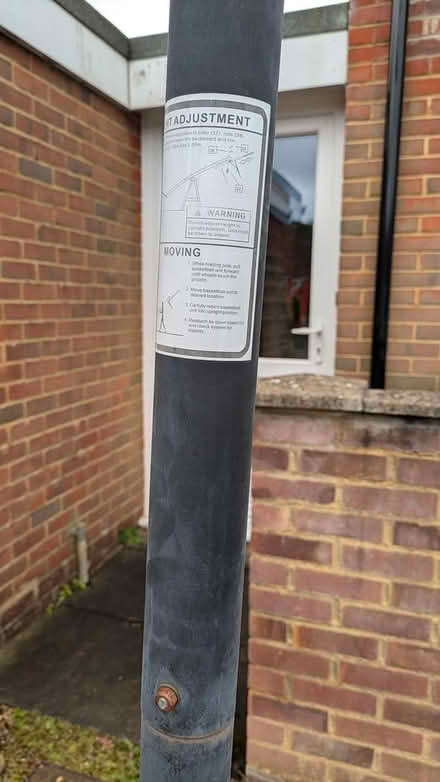 Photo of free Basketball hoop (Welwyn Garden City AL8) #3