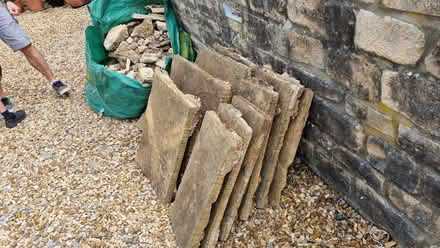 Photo of free Large paving slabs (Bathampton) #1