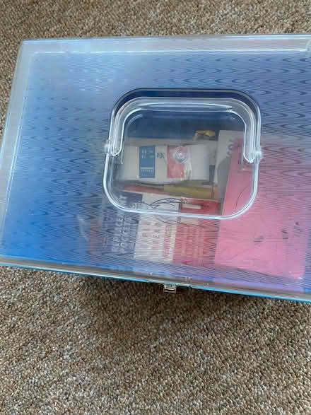 Photo of free Plastic sewing box (Eureka) #1