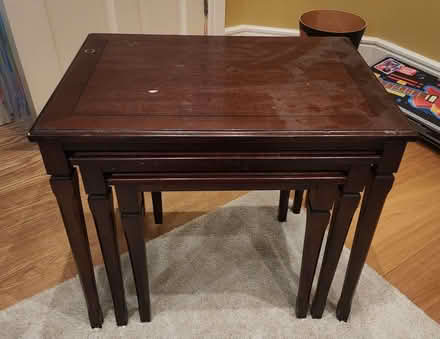 Photo of free 3 x Nested Coffee tables (Wimbledon SW20) #1
