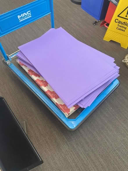 Photo of free A1 purple card (University of Sussex BN1) #1