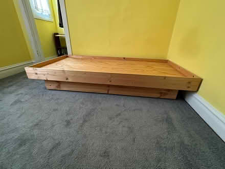 Photo of free Platform twin bed (La Grange) #3