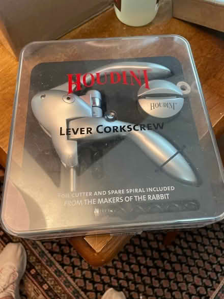 Photo of free Lever corkscrew, never used (Silver Spring) #1