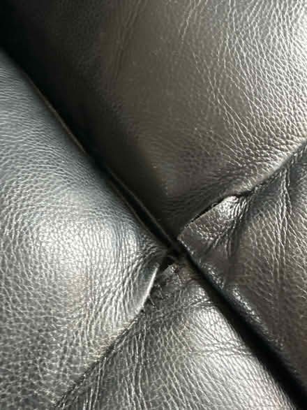 Photo of free 4 seater leather reclining sofa (GU22 Woking) #4