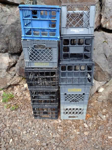 Photo of free Milk crates (Preston) #1
