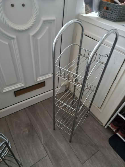 Photo of free Metal caddy/shelving unit (Aigburth L17) #1