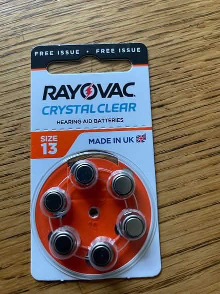 Photo of free Heating aid batteries (Halifax, HX1) #1