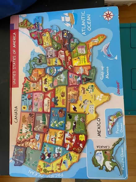 Photo of free magnetic map of the states (San Pablo) #1
