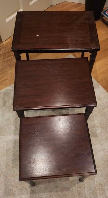 Photo of free 3 x Nested Coffee tables (Wimbledon SW20) #3
