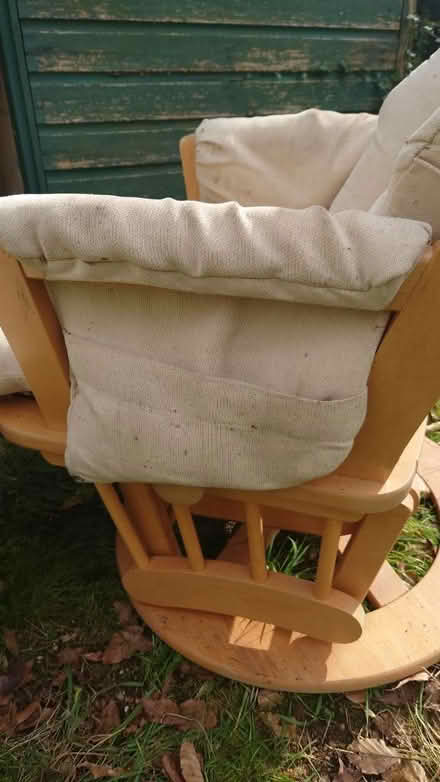 Photo of free Nursing chair with stool (East peckham (TN12)) #1