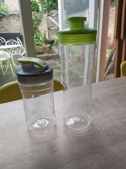 Photo of free Breville Active smoothie bottles (Cambridge CB4) #1