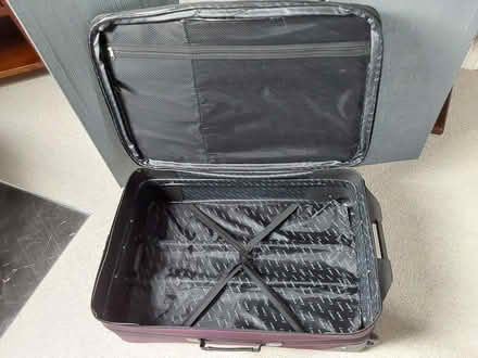 Photo of free Large purple suitcase (Hoole CH2) #3