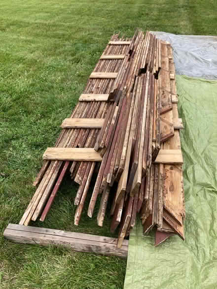 Photo of free Used Cedar Decking (5616 Elinor Ave) #2