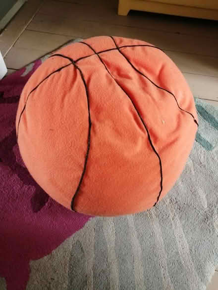 Photo of free Basketball plush pillow (North Mundham) #1
