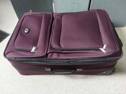 Photo of free Large purple suitcase (Hoole CH2) #2