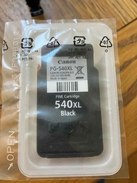 Photo of free Canon ink cartridge PG-540XL (Southdown) #1