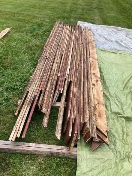 Photo of free Used Cedar Decking (5616 Elinor Ave) #1