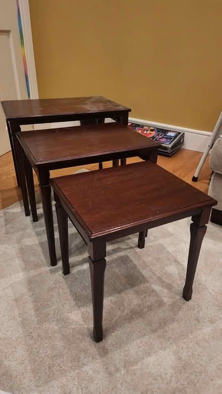 Photo of free 3 x Nested Coffee tables (Wimbledon SW20) #4