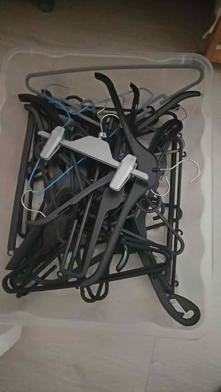Photo of free Coat clothes hangers (Purbrook PO7) #1
