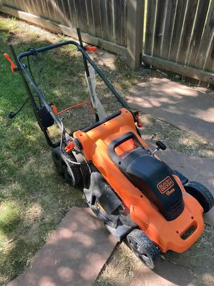Photo of free Electric lawn mower (SW Denver) #1