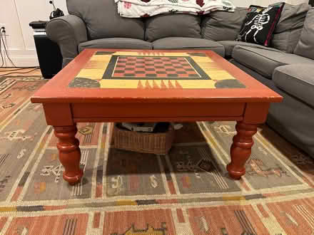 Photo of free Painted, distressed coffee table (Dunstable, MA) #1