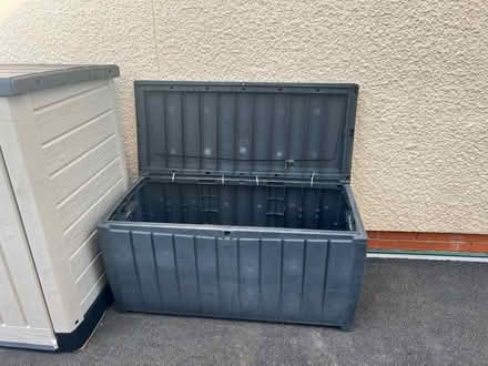 Photo of free Storage box for garden (High fields Tetbury) #1